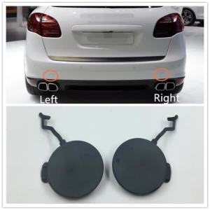 Cafoucs Rear Bumper Towing Hook Cover Eye Caps For Porsche 2011 2012 2013 2014