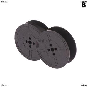 [COD] shiou Typewriter Ribbon Twin Spool Typewriter Ribbon Black Twin Spool Replacement Pack for Most Typewriter