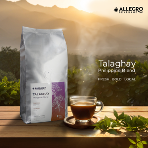 ALLEGRO PREMIUM Coffee Beans 1kg – Premium 80/20 Silver 70/30 Varako Bold Decaf & Talaghay Philippine Blend – Fresh Roasted