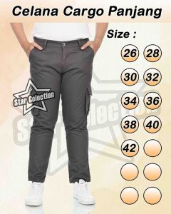 Celana Cargo Panjanng Pria / Cargo Cowok Star Denim / Celana Pria Cargo PDL