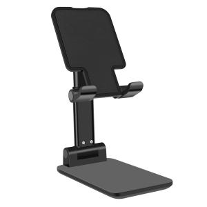TECHZONE Foldable Desk Phone Holder Universal Cellphone Stand Telescopic and Fully Adjustable