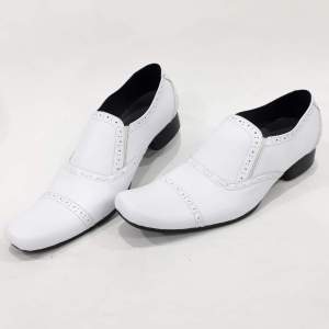 SEPATU FORMAL PRIA KULIT WARNA PUTIH COCOK UNTUK DOKTER DLL.