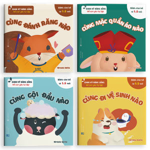Kỹ năng sống - Sách Ehon rèn tính tự lập cho trẻ từ 1.5 tuổi