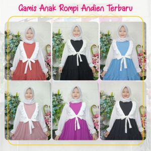 WYNOLA 614 Gamis Anak Rompi Andien Terbaru