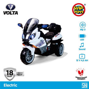 Mainan Anak Motor-Motoran Aki Anak SAMURAI VOLTA 5021 Terdapat Musik & Remot Control