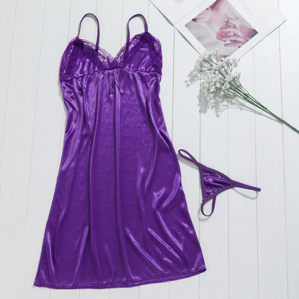 Sexy Women's Lace Lingerie Pajama Babydoll Nightdress Sleepwear Underwear  Set