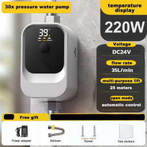⭐️Local Delivery⭐️220W DC Water Pressure Booster Pump 24V - Solar Ready Automatic For Shower & Tap High Pressure With Intelligent Control Batte-ry Powered Pump
