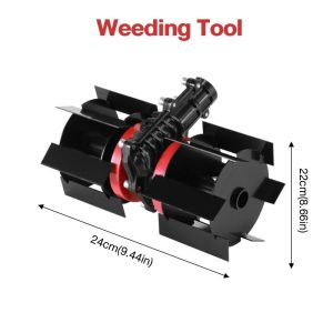 WININ Multifunctional Mower Wheel Grass Trimmer Manganese Steel Weeding Wheel Universal Loosening Wheel Mower Accessories