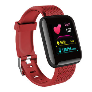 D13 Smart Watch ผู้ชายความดันโลหิตกันน้ำ S Mart W Atch ผู้หญิง H Eart Rate Monitor ติดตามการออกกำลังกายนาฬิกากีฬาสำหรับ Android IOS