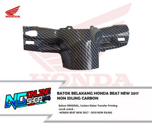BATOK BELAKANG BEAT ALL NEW 2017  non idling CARBON