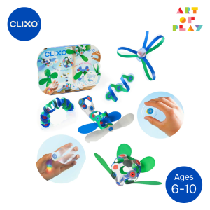 Clixo Window Pack - ของเล่นตัวต่อแม่เหล็กรูปแบบใหม่จาก USA : เหมาะสำหรับอายุ 6 ปีขึ้นไป