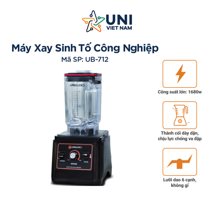 Máy xay sinh tố Công nghiệp UniBlend UB-712