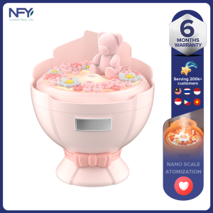 New 230ML bouquet humidifier with super large mist volume for bedroom and office noise reduction