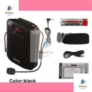 K400 Voice Amplifier Mic & Speaker Mini Bluetooth Microphone Speaker For Teacher Tour Guide