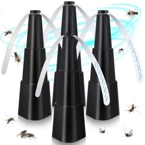 FLYING Silent Fly Repellent Fan Battery Powered Hangable Fluttering Fan Easy to Use Soft Blades Mosquito Control Indoor Outdoor