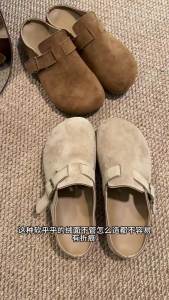 2026 New Vintage Buckle Strap Slip-On Full-Cover Height-Increasing Soft Sole Casual Fashion Comfortable WomenS Shoes