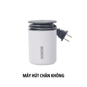 Túi hút chân không ECOCO đựng quần áo chăn màn siêu dai thế hệ mới KÈM BƠM ĐIỆN chống ồn tiết kiệm không gian