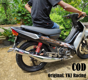 Knalpot FIZR / F1ZR Standar Racing Chrome Super Garing Original YKJ Racing Istimewa
