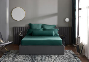 Palais Suite TENCEL™ LF Duca Emerald Fitted Sheet Set