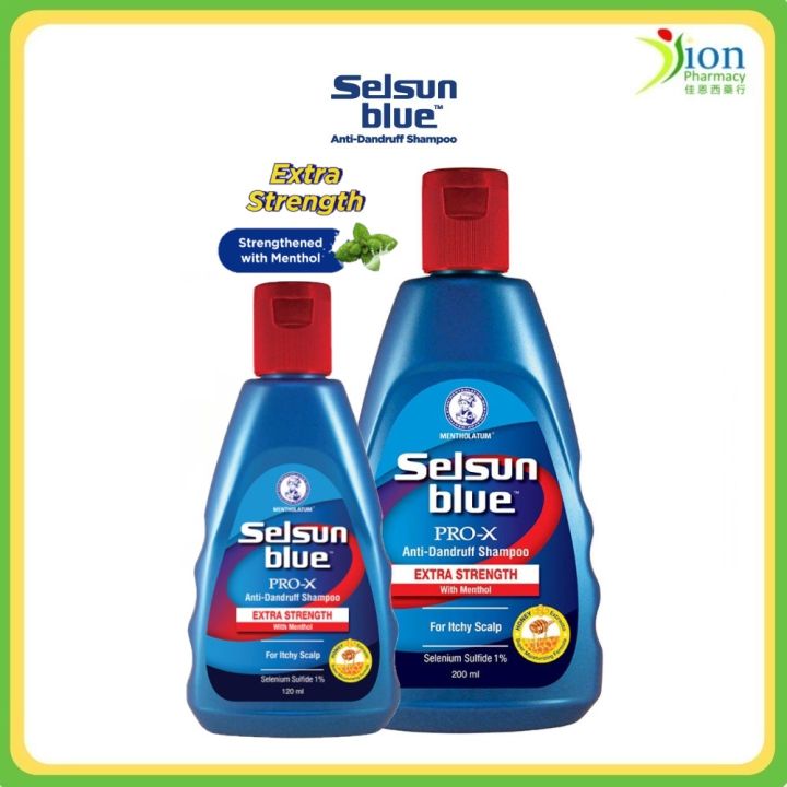 SELSUN BLUE PRO EXTRA STRENGTH ANTI-DANDRUFF SHAMPOO | Lazada