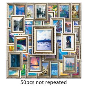 50 cái tuyệt vời họa sĩ Sticker nổi tiếng Họa Sĩ làm việc phong cách nghệ thuật Decal DIY trang trí máy tính xách tay chống thấm nước điện thoại di động Sticker