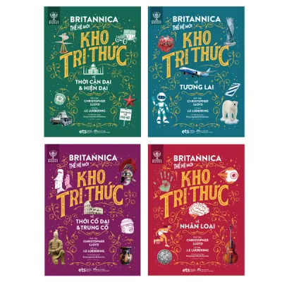 Fahasa - Bộ Kho Tri Thức Lược Sử Loài Người (Bộ 4 Cuốn)