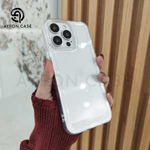 CASE SPACE TPU CLEAR CAMPRO FOR IPHONE 15 15PRO 15PROMAX 14 14PRO 14PROMAX 13 13PRO 13PROMAX 12 12PRO 12PROMAX 11 11PRO 11PROMAX - AYFONE CASE AF-008