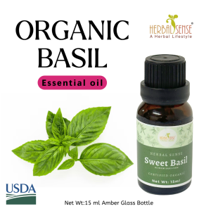 Herbal Sense Sweet Basil Essential Oil