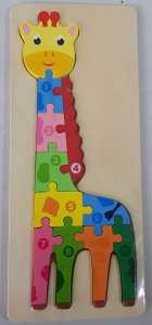 mainan edukasi anak puzzle kayu 3D wooden puzzle / jigsaw