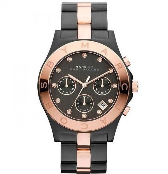 Marc jacobs two tone watch hotsell