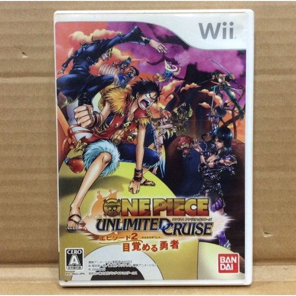 แผ่นแท้ [Wii] One Piece Unlimited Cruise Episode 2 Mezameru Yuusha (Japan) (RVLPRIUJ