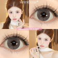 [COD]mysticeyes softlens Olivia Mint series black big eyes 14.2mm normal. 