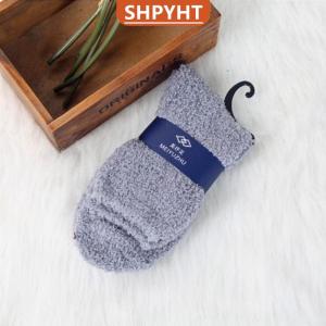 [COD] SHPYHT SPORTS Mens Women Thicken Thermal Wool Cashmere Casual Floor Warm Socks