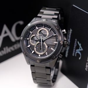 Jam Tangan Pria Alexandre Christie AC 6605 AC6605 Garansi Resmi 1 Tahun - Stainless Steel