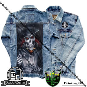 AWAS - JAKET PRINTING - GAMBAR BELAKANG - JAKET JEANS PRIA - JAKET DENIM PRIA - JAKET JEANS DENIM PRIA - JAKET JEANS GAMBAR BELAKANG DISTRO - JAKET JEANS GAMBAR TENGKORAK - JAKET JEANS GAMBAR - JAKET KEREN - JAKET PRIA