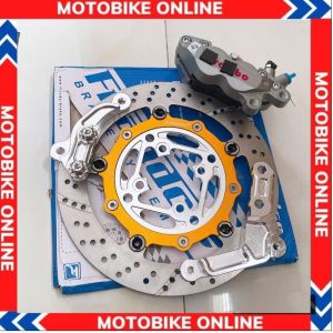 [ Full combo 3 món] Heo+Pát+Đĩa size 260mm gắn các dòng xe xuống mâm 4 lỗ thông dụng