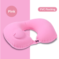 Inflatable U Shaped Travel Neck Pillow. 