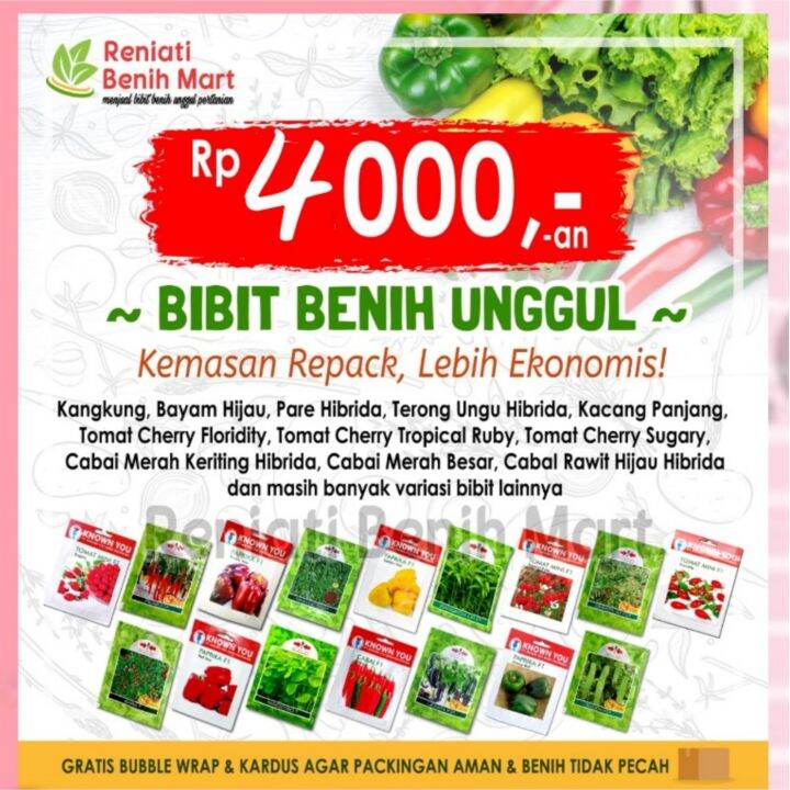 PROMO Benih Sayuran Murah/bibit Sayuran Dan Buah/bibit Tanaman Sayur ...