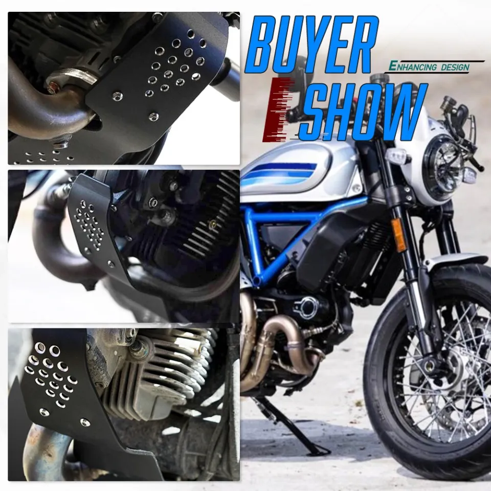 Allotmark Motorcycle CNC Engine Chassis Skid Plate Guard Protector