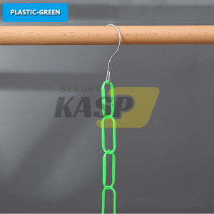 Large Plastic Hanger Chain Plastic Chain Plastic Strip Colored Clothes Hanger