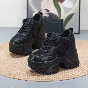 [Free Shipping] New Summer Collection: Breathable Mesh Casual Sneakers For Women Featuring A Platform Sole And Hidden Heel For Added Height Perfect For Petite Women