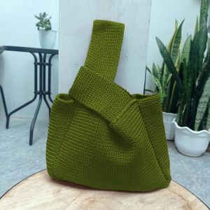 Olbags - Tas Rajut Knot Bag Tas Pesta Tas Jinjing Kekinian