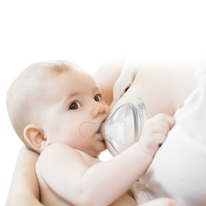 Oberni (Ready Stock)Baby Pacifier 5cm Wide-Caliber Soft Pacifier Imitation Breast Milk Food Grade Silicone Baby Pacifier (Anti Colic) (0m+)