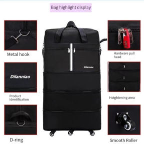 Air Consignment Bag Large Capacity Suitcase Aircraft Check-in Suitcase Universal Wheel Folding Luggage
