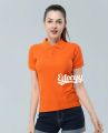 Kaos Polo Shirt Wanita Baju Kerah Berkerah Cewek. 
