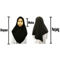 TUDUNG BIRU GELAP SEKOLAH KAIN LICIN KOSHIBO DUA LAPIS TUDUNG NAVY BLUE TUDUNG KADET POLIS TUDUNG PENGAWAS. 