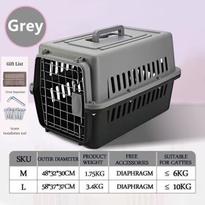 Pet carrier travel cage cat cage dog carrier cat carrier crates airline approved crate for dog cat
