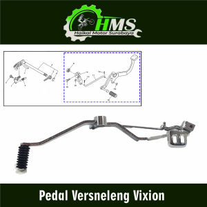 Pedal Versneleng Vixion - Vedal Operan Injakan Engkol Kik Kick Gigi Gear Gir Versneling Persneleng