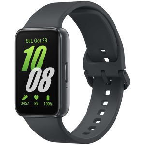 Get 2 unit Galaxy Fit3 (R390) Smartwatch Bluetooth Fitness Tracker AMOLED 13-Day Battery (GREY) – Warranty by Samsung Malaysia