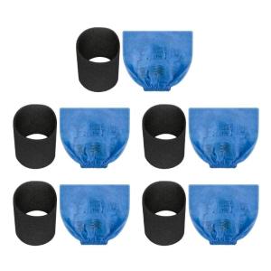 5 Bộ lọc xốp lọc bụi hiệu quả ướt và khô túi dệt xốp phù hợp với động cơ chân không WD1